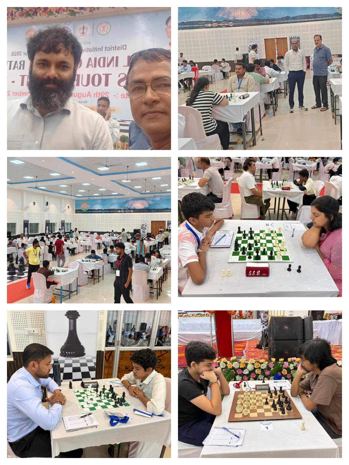 जशपुर में खेल संस्कृति को बढ़ावा देने के उद्देश्य से आयोजित किए गए ऑल इंडिया ओपन फिडे रेटेड चेस टूर्नामेंट