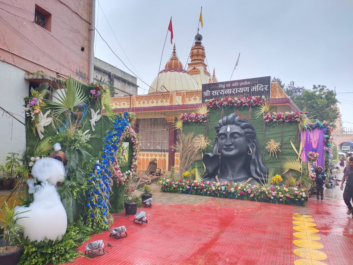 नन्हे कान्हा से आदियोगी तक….. सत्यनारायण मंदिर में जन्माष्टमी पर आकर्षणों की भरमार, मटकी फोड़ ने बढ़ाया उत्साह.....