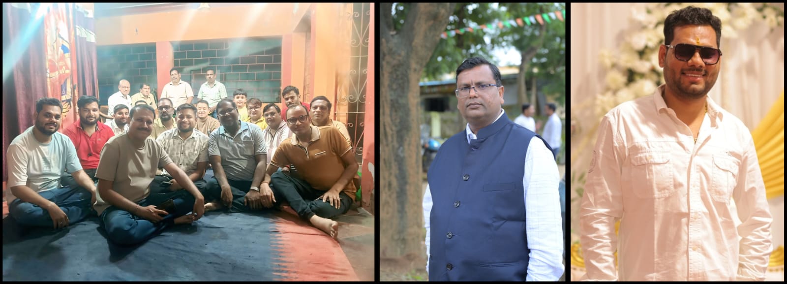 *शारदीय नवरात्र की तैयारियों ने पकड़ी रफ्तार, समितियों की बैठकों का दौर शुरू,रायगढ़ रोड स्थित मां शारदा मंदिर दुर्गा उत्सव समिति की बैठक में नई कार्यकारिणी गठित, जितेंद्र अग्रवाल अध्यक्ष और सौरभ त्रिपाठी बने सचिव*